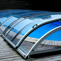 Pooltak Nova Comfort 4x8 m pool utan sarg