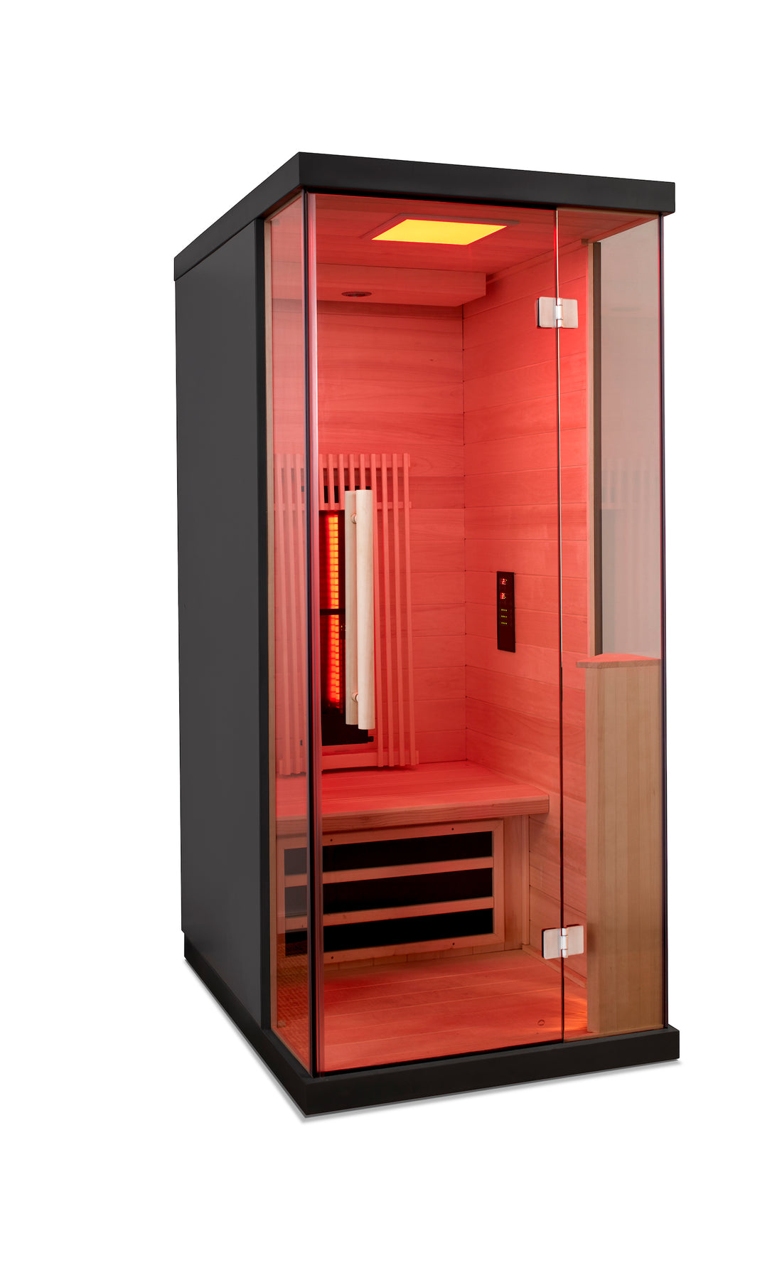 Infraröd Bastu Nordic Relax 1,  svart - för 1 person