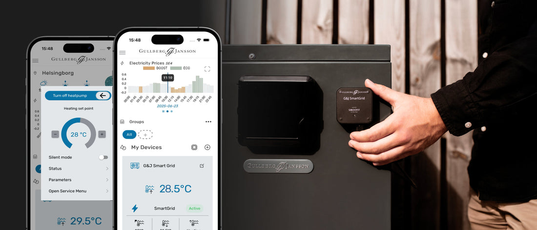G&J SmartGrid styrs via app