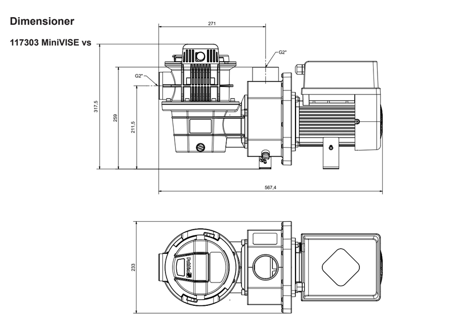 Poolpump Pahlén MiniVISE vs