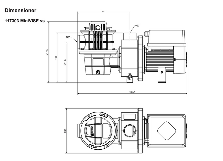 Poolpump Pahlén MiniVISE vs